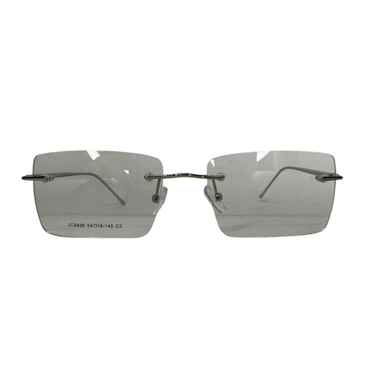 Óculos Masculino Metal Balgriff Prata SUJC9438 C2 54